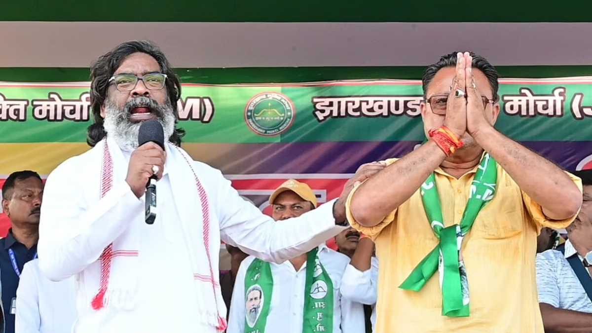 कठपुतली संस्था ईवीएम में कर सकती है गड़बड़ी : हेमंत सोरेन